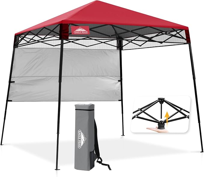 EAGLE PEAK 8x8 Pop Up Canopy Tent by EAGLEPEAK