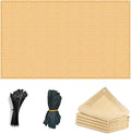 JUNFLYING Shade Cloth for Patio 6x8 FT, 90% UV Block Outdoor Privacy Screen by JunflyingGardening