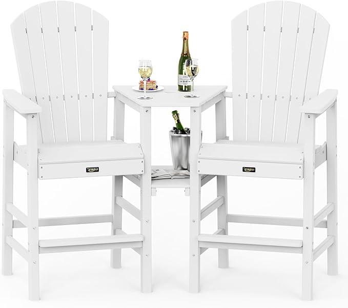VINGLI Tall Adirondack Chairs Set of 2 by VINGLI