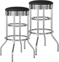Trinity Heavy Duty 30-Inch Backless Swivel Bar Stool by TRINITY