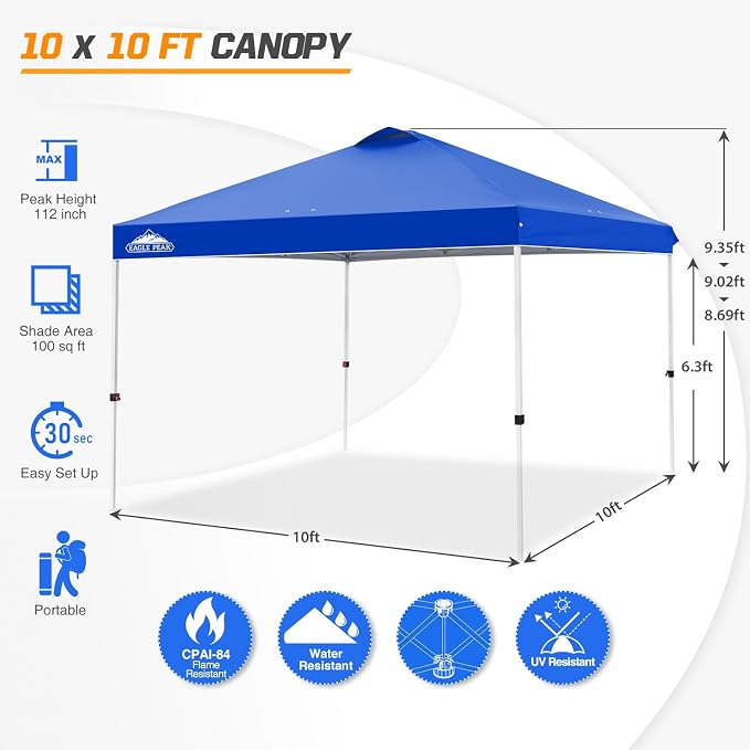 EAGLE PEAK Pop Up Canopy Tent - Image 3