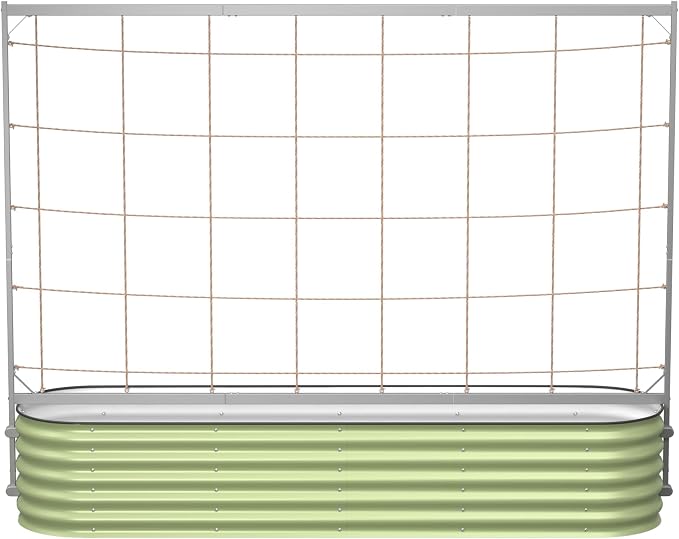 Vego Garden Metal Frame Cucumber Tomato Trellis, Garden Trellis by VegoGarden