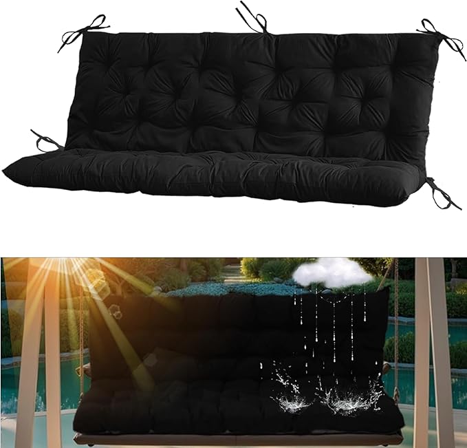 2-3 Seat Swing Replacement Cushion, Outdoor Bench Cushions by serhirst