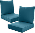 24" x 24" x 6" Outdoor Deep Seat Cushions Set by Unknown