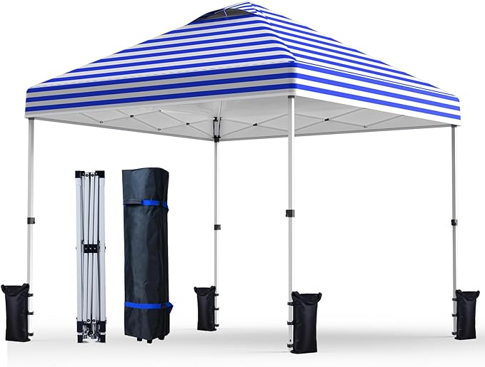Nazhura 10' x 10' Pop Up Canopy by NazhuraGoodCompanionAtHome
