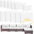 Patelai 11 Pcs Waterproof Patio Cushion Covers by Patelai