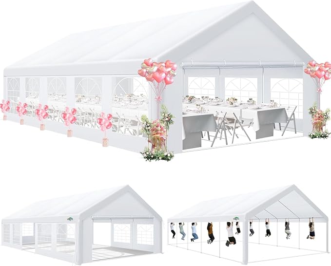 COBIZI 16x32 Party Tent Heavy Duty, Tents by COBIZI