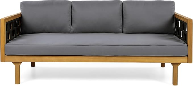 Christopher Knight Home Rosie Patio Sofa and Coffee Table Set, 2 Piece Outdoor - Image 9