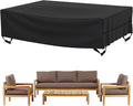 Velway Patio Furniture Cover Outdoor Waterproof Rectangular Patio Table Chair by Velway