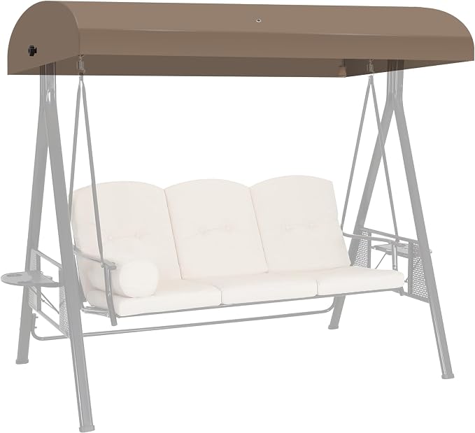 Porch Swing Canopy Replacement Top, Swing Chair Canopy Replacement by Unknown