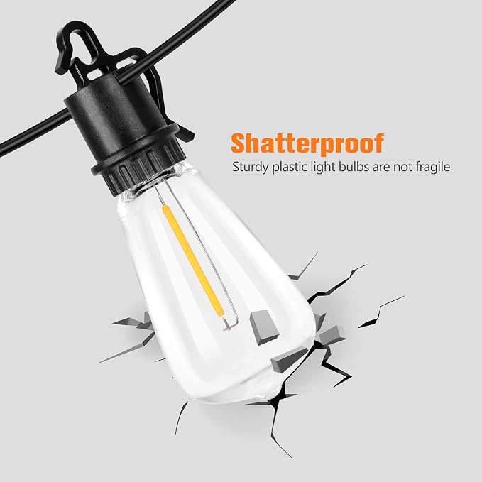 Solar String Lights Outdoor Waterproof 100ft - Image 4