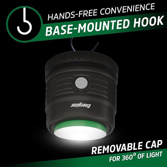 ENERGIZER LED Camping Lantern X1000, Bright and Rugged Tent Light, Water - Image 6