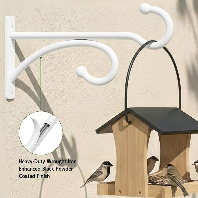 2Pack 6 Inch Plant Hangers for Hanging Baskets, Hanger for Indoor and Outdoor - Image 5