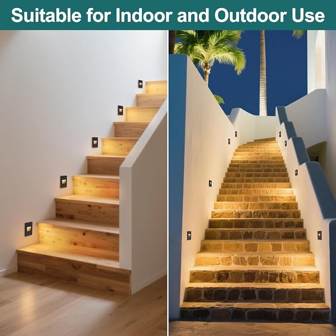 kadision Vertical LED Step Light 120V, 3000K/4000K/5000K Adjustable, 3.5W 175lm - Image 4