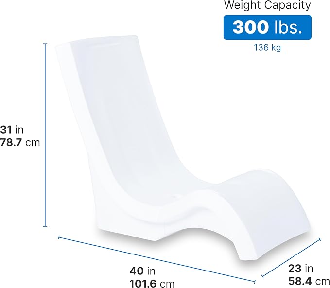 Step2 Vero Pool Chair, Fade-Resistant, Waterproof Patio Furniture - Image 2