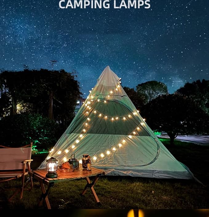 Solatec Solar String Lights, 2 Pack Outdoor String Light 60 LED 40ft 8 Lighting - Image 6