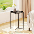 Garden 4 you Small Side Table, Mini Round End Table, Tray Table by Garden4you