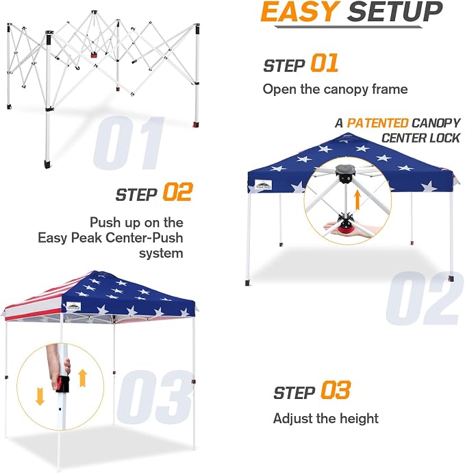 EAGLE PEAK Pop Up Canopy Tent - Image 2