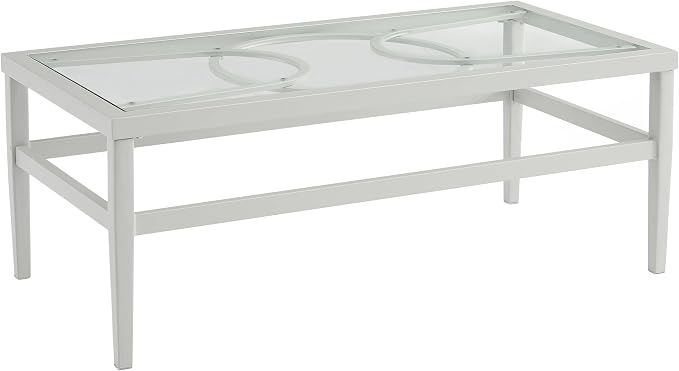 Crosley Furniture Ashford 2-Piece Outdoor Coffee Table and Loveseat Patio - Image 13