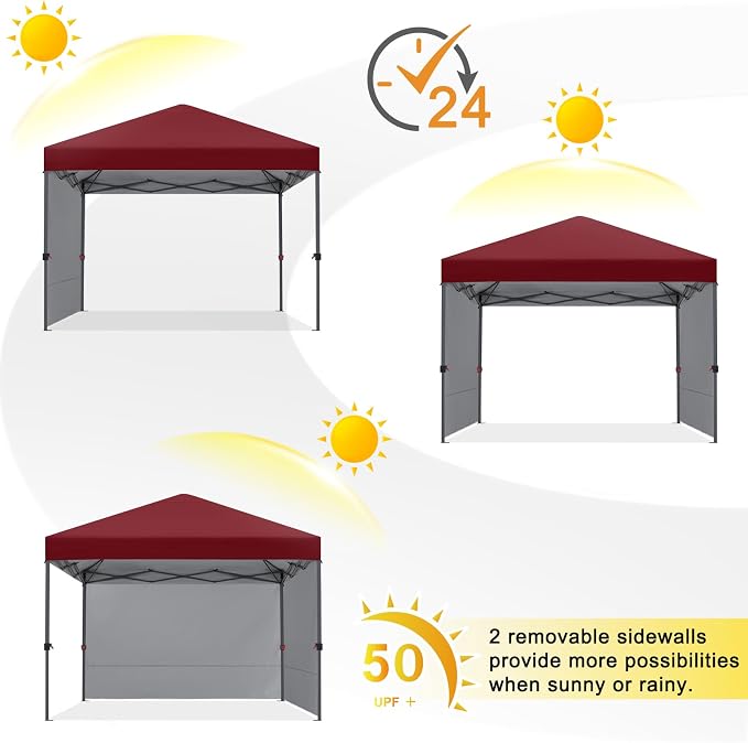 COOSHADE Pop Up Canopy Tent 10x10 - Image 3