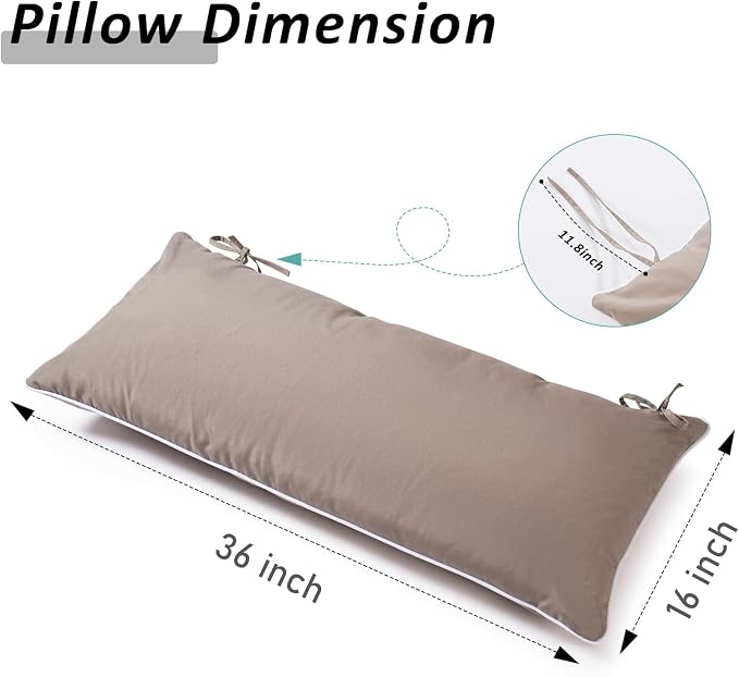 36 inch Hammock Pillow for Net Company, Extra Large Outdoor Hammock Pillow - Image 5