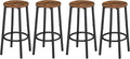HOOBRO Bar Stools, Kitchen Round Height Stools by HOOBRO