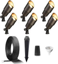 Gardenreet Brass Low Voltage Landscape Spotlights Kit 12V LED by Gardenreet