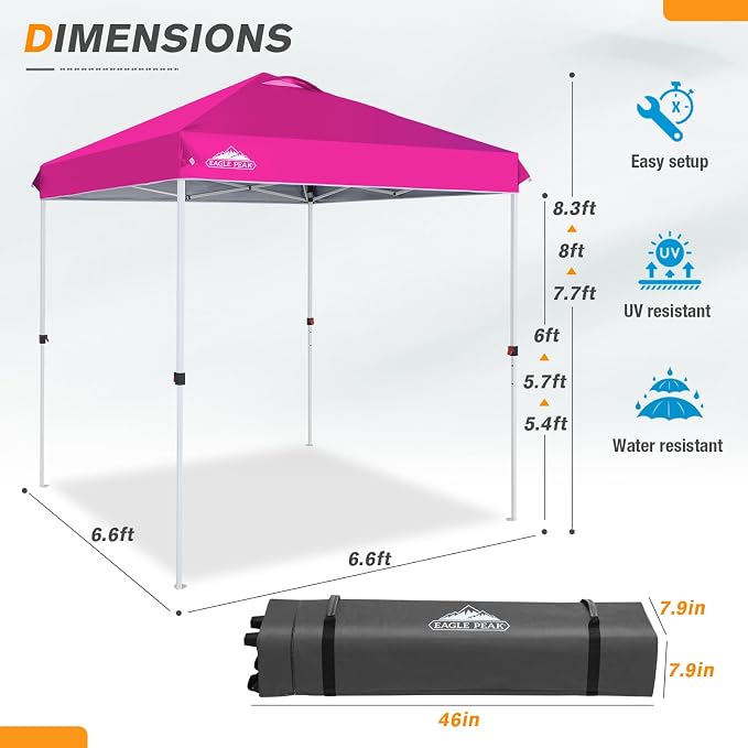 EAGLE PEAK Pop Up Canopy Tent - Image 4