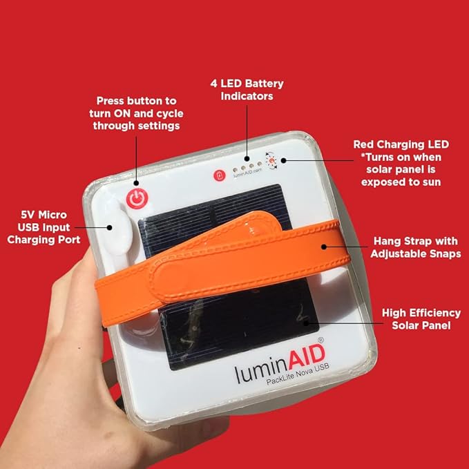 LuminAID Solar Camping Lantern - Image 6
