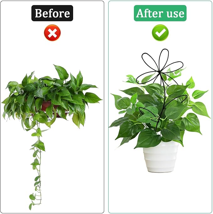 2 Pcs Indoor Plant Trellis, Mini Garden Trellis - Image 3