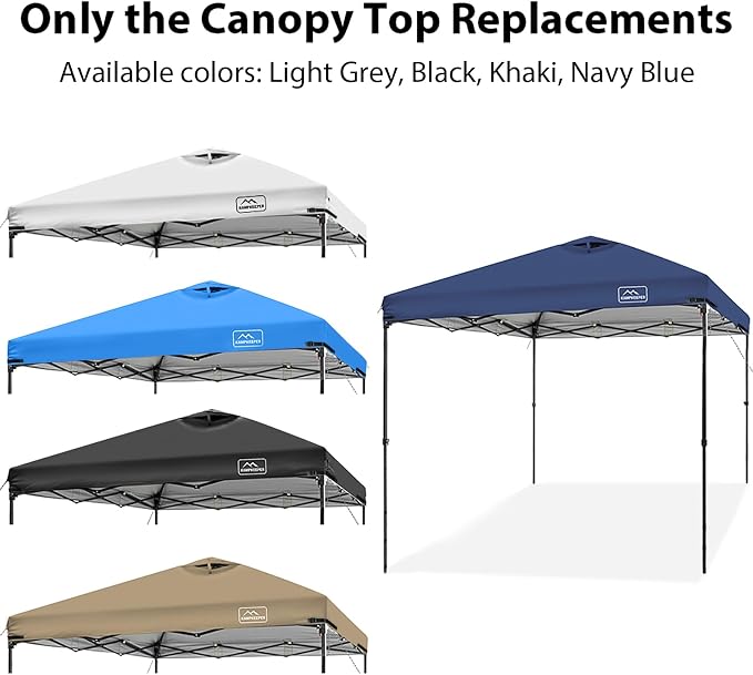 KAMPKEEPER Replacement Top Pop Up Canopy Tent Cover Roof - Image 3