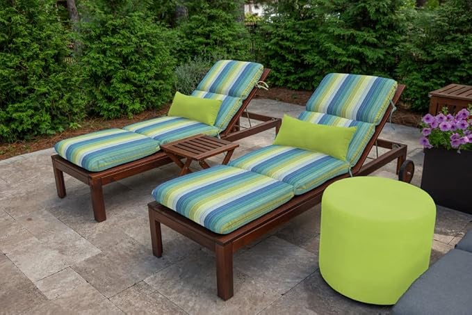 Sunbrella Patio Chaise Cushions - Image 4