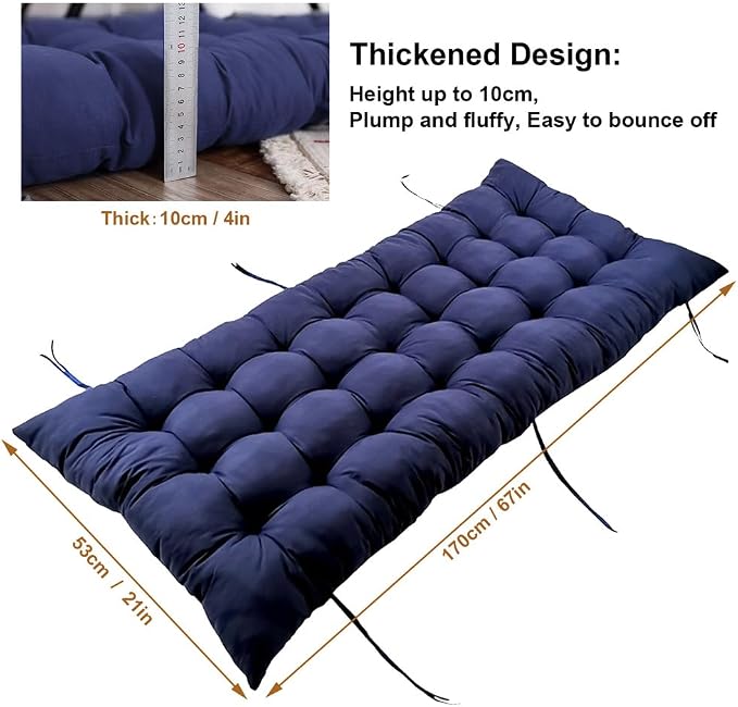 ERWUDEling Zero Gravity Lounge Chair Cushion 67 Inch - Image 6