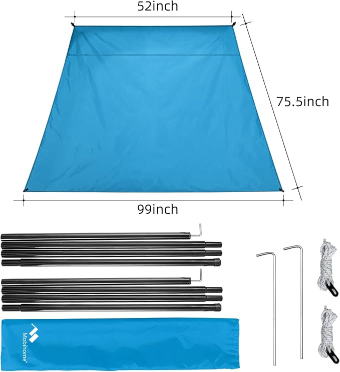 Pop Up Canopy Sun Shelters Shade Tent Pop Up 8.2' X 8.2' - Image 2