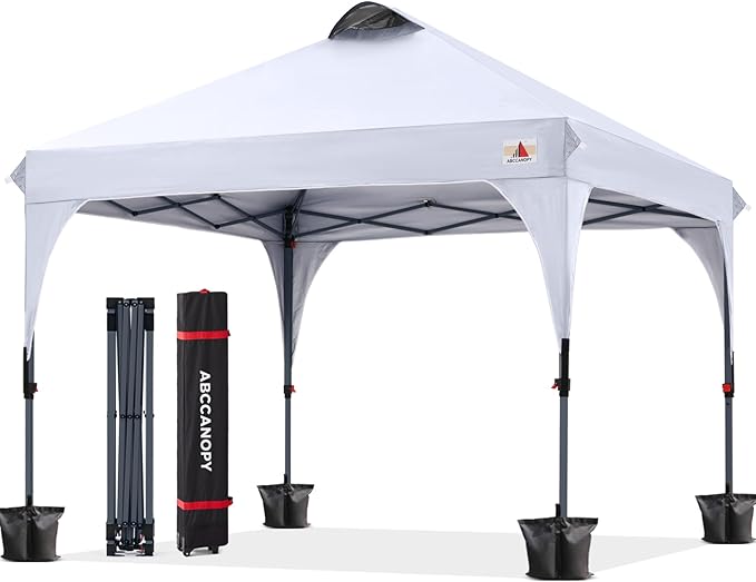 ABCCANOPY Outdoor Pop up Canopy Tent, 10x10 Instant Portable Canopy by ABCCANOPY