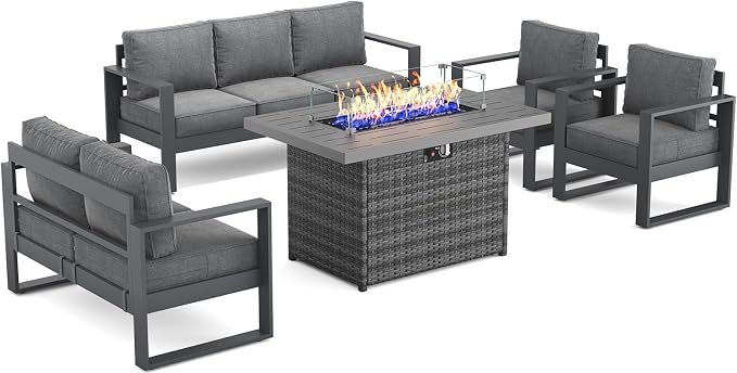 Outdoor Aluminum Furniture Set - Image 2