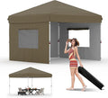 Garvee 10x10 Pop Up Canopy Tent, Heavy Duty Commercial Instant Shelter by Garvee