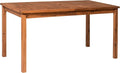 Walker Edison Dominica Contemporary Slatted Outdoor Dining Table, 34 Inch by WalkerEdison