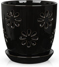 Oairse 6 inch Orchid Pots with Holes, Indoor Plant by Oairse