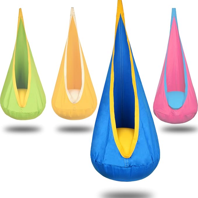 Kids Pod Swing Hanging Seat Child Hammock Chair Indoor and Outdoor Sensory by Unknown