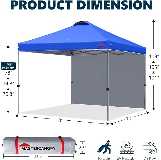 MASTERCANOPY Durable Pop-up Canopy Tent - Image 5