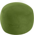 MeMoreCool Round Stuffed Pouf Ottoman Foot Rest, Floor Pouf Foot Stool by MeMoreCool