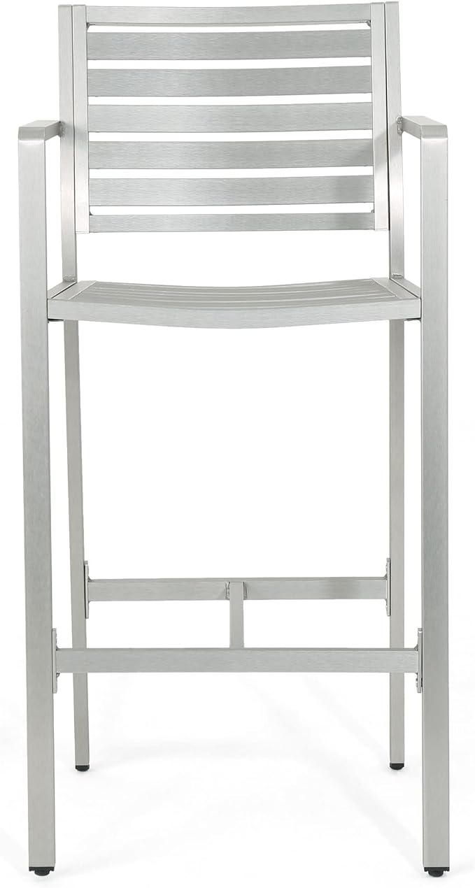 Christopher Knight Home Tammy Coral Outdoor Silver Rust-Proof Aluminum 29.50 - Image 5