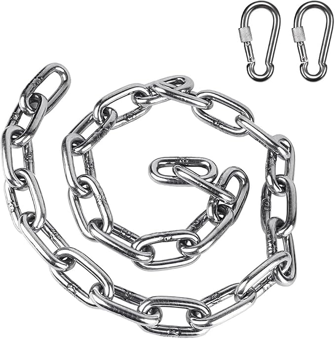 BeneLabel 1Pcs 29 inch Stainless Steel Hanging Chair Chain Kit - 1000 LB - Image 7