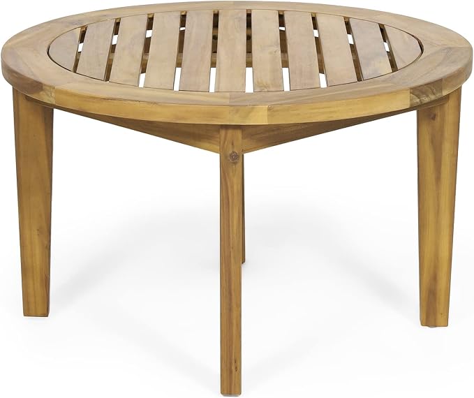 Solano Outdoor Circular Coffee Table - Image 7