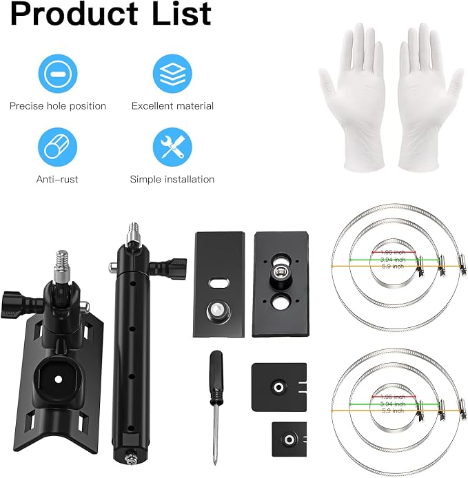 HOLACA 2-in-1 Pole Mounting Bracket - Image 7