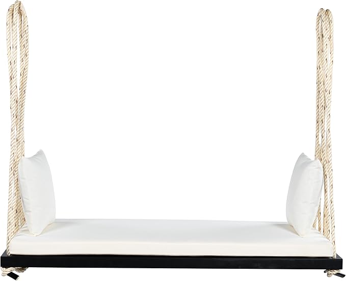 SOFTSEA 2-Person Patio Swing Bench - Image 7