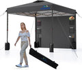8X8 Pop Up Canopy Tent, Removable Pockets Sidewall by Sannwsg