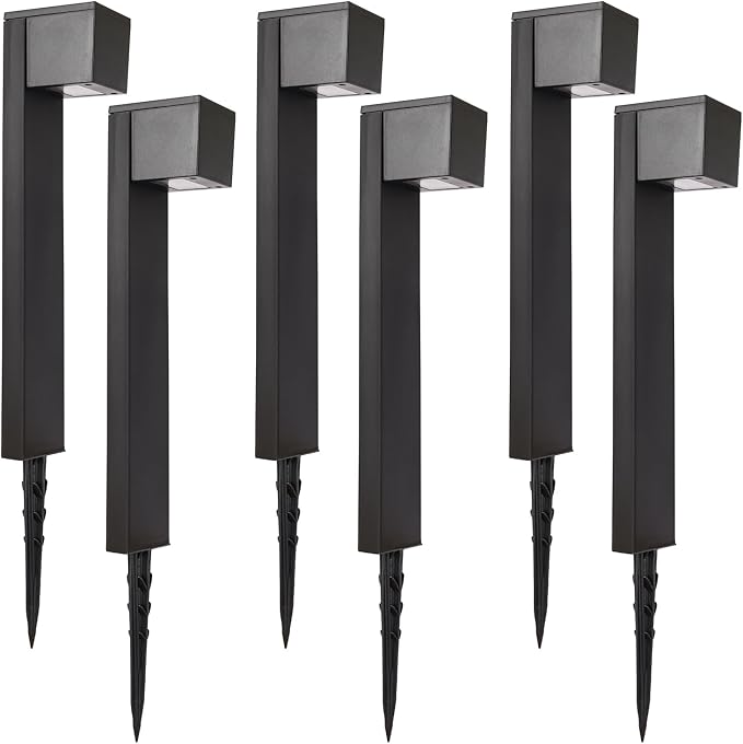 Dynaming Solar Pathway Lights Outdoor, 6 Pack Solar Garden Lights, Landscape - Image 8