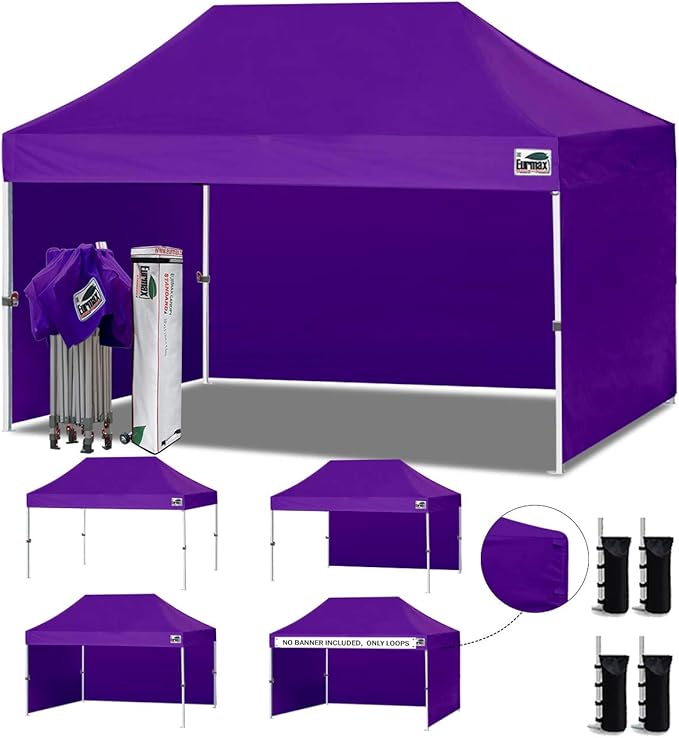 Eurmax USA 10'x15' Pop-up Canopy Tent Commercial Instant Canopies by Eurmax